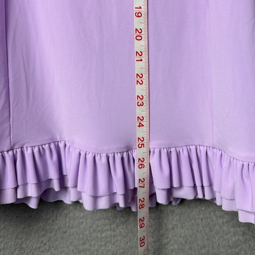 Kimchi Blue UO Lavender Ruched Bow Mini Dress Coquette Balletcore Y2K Style M - Picture 6 of 9